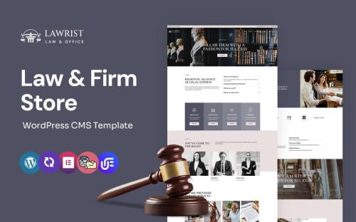 Lawrist - Law Firm And Lawyer WordPress Elementor Theme theme free